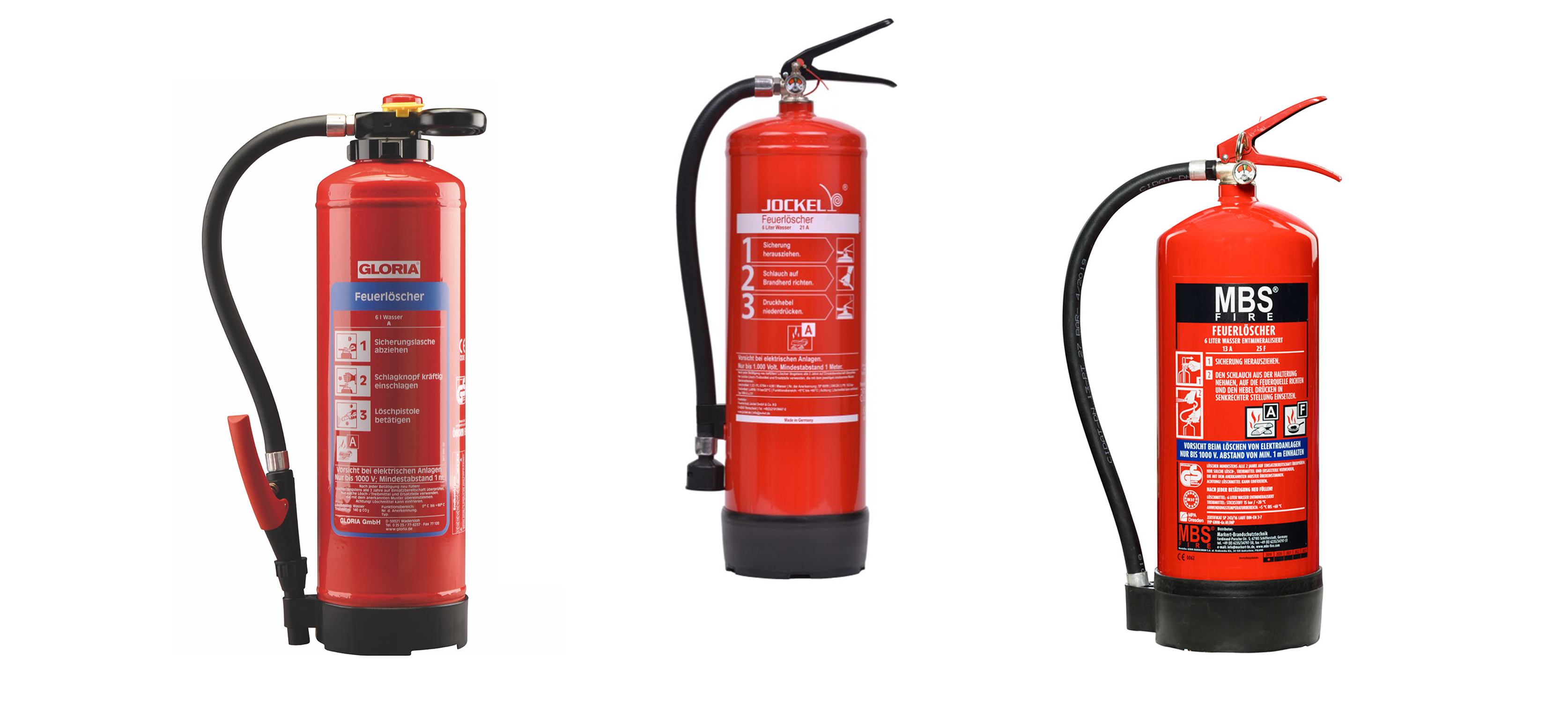Wasser Auflade Feuerlöscher